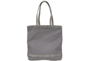 Louis Vuitton Fondation Museum Limited Edition Tote Bag Gray